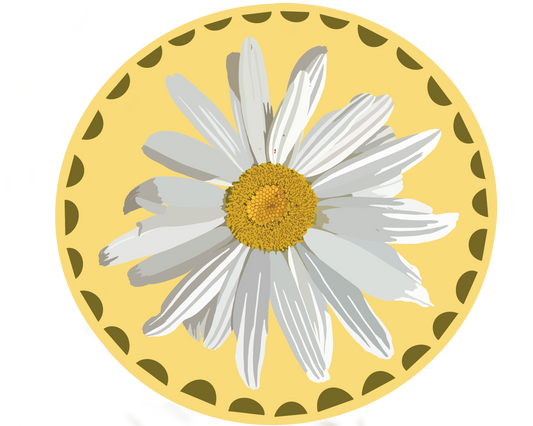 Daisy Vinyl Sticker